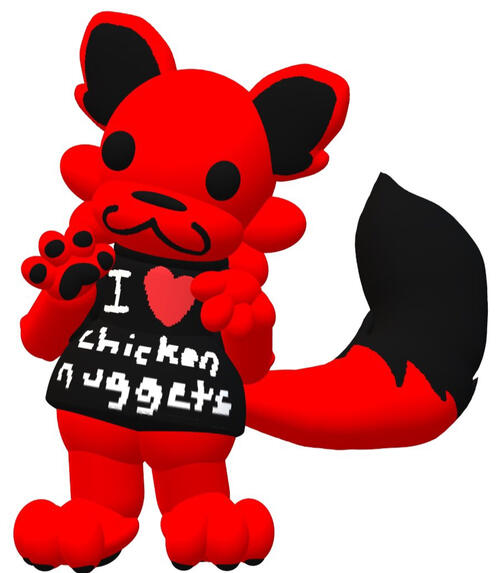 Chicken nugget silly by @GamerLoveNuggie